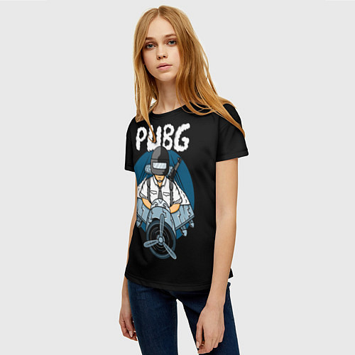 Женская футболка PUBG / 3D-принт – фото 3