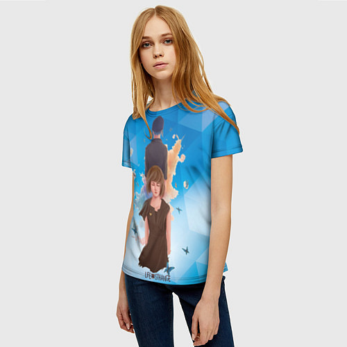 Женская футболка Life is Strange! / 3D-принт – фото 3
