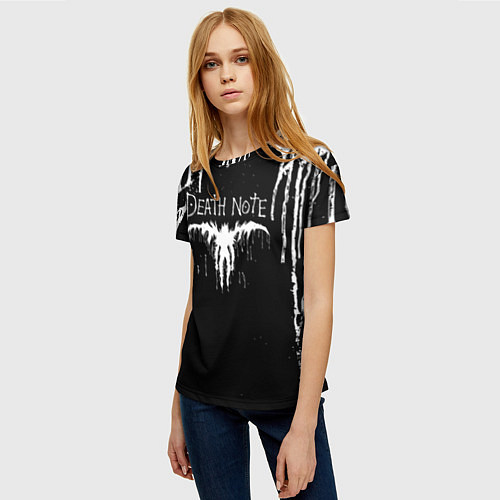 Женская футболка Death Note / 3D-принт – фото 3
