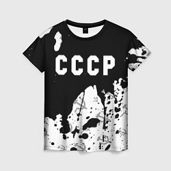 Футболка женская СССР USSR, цвет: 3D-принт