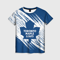 Футболка женская Toronto Maple Leafs,, цвет: 3D-принт