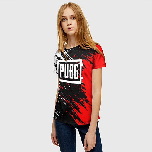 Женская футболка PUBG / 3D-принт – фото 3