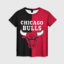 Женская футболка Чикаго Буллз