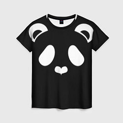 Футболка женская Panda white, цвет: 3D-принт