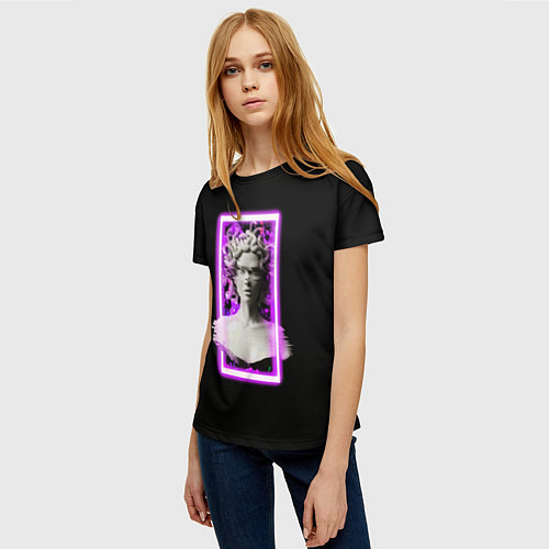 Женская футболка Медуза Гаргона / 3D-принт – фото 3