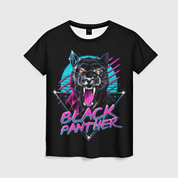 Футболка женская Black Panter, цвет: 3D-принт