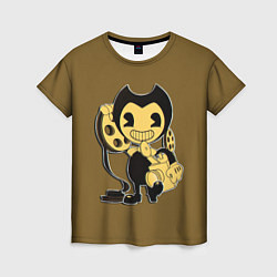 Футболка женская Bendy And The Ink Machine, цвет: 3D-принт