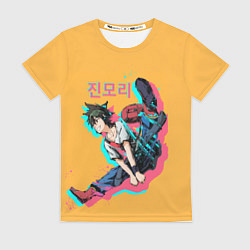 Футболка женская MoRi Jin, цвет: 3D-принт