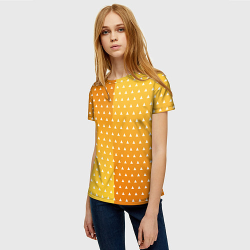 Женская футболка ЗЕНИЦУ КИМОНО / 3D-принт – фото 3