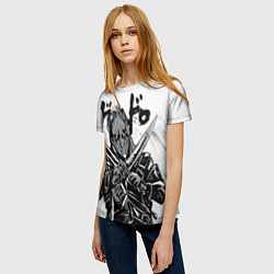 Футболка женская DOROHEDORO, цвет: 3D-принт — фото 2