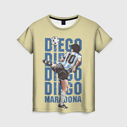 Футболка женская Diego Diego, цвет: 3D-принт