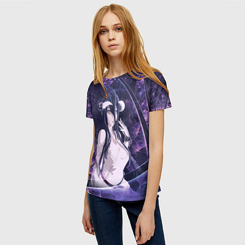 Женская футболка Альбедо / 3D-принт – фото 3
