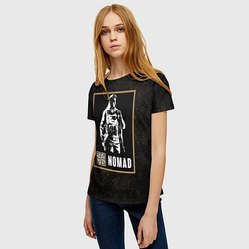 Женская футболка Nomad / 3D-принт – фото 3