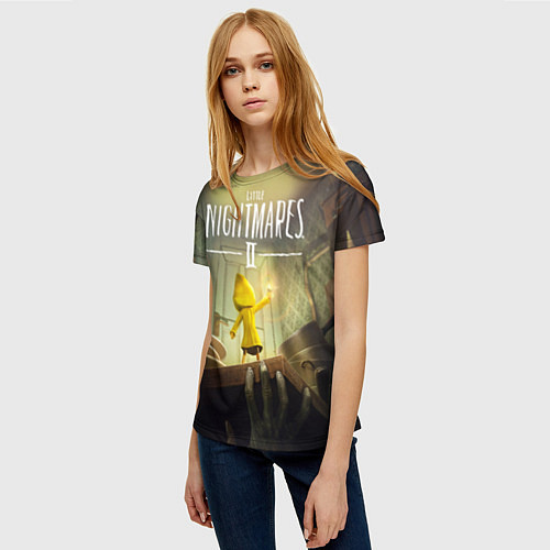 Женская футболка Little Nightmares 2 / 3D-принт – фото 3