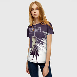 Футболка женская Mono, цвет: 3D-принт — фото 2