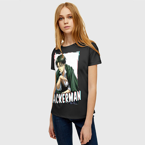 Женская футболка Ackerman / 3D-принт – фото 3