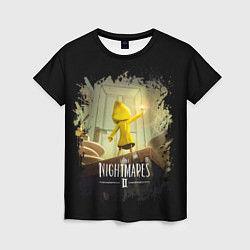 Футболка женская LITTLE NIGHTMARES ЛИТЛ НАЙТМ, цвет: 3D-принт