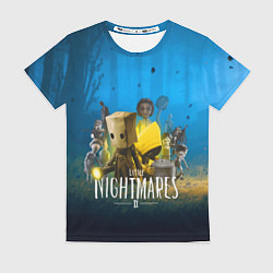 Футболка женская LITTLE NIGHTMARES 2, цвет: 3D-принт