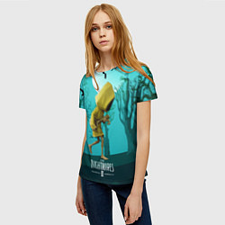 Футболка женская Little Nightmares 2, цвет: 3D-принт — фото 2