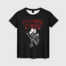 Женская футболка Cannibal Corpse 1