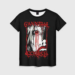 Футболка женская Cannibal Corpse 2, цвет: 3D-принт