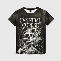 Футболка женская Cannibal Corpse, цвет: 3D-принт