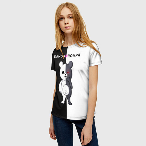 Женская футболка МОНОКУМА / 3D-принт – фото 3