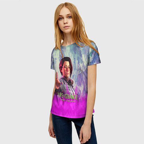 Женская футболка Life is Strange True Colors / 3D-принт – фото 3