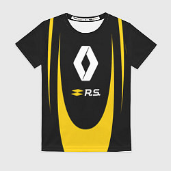 Футболка женская RENAULT SPORT, цвет: 3D-принт