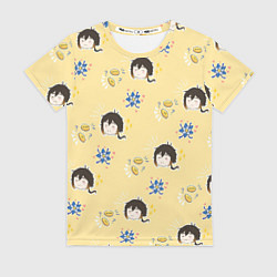 Футболка женская Чиби Чжун Ли, цвет: 3D-принт