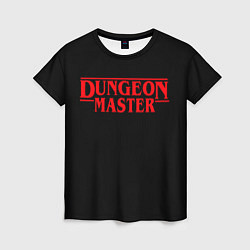 Футболка женская Stranger Dungeon Master, цвет: 3D-принт