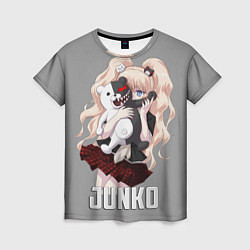 Футболка женская MONOKUMA JUNKO, цвет: 3D-принт