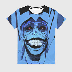 Футболка женская ПОДНЯТИЕ УРОВНЯ В ОДИНОЧКУ, цвет: 3D-принт