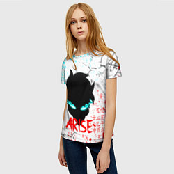 Футболка женская СОН ДЖИН ВУ SOLO LEVELING, цвет: 3D-принт — фото 2