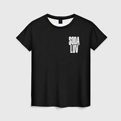 Женская футболка Репер - SODA LUV