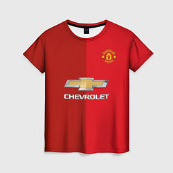 Футболка женская Мхитарян футболка МЮ, цвет: 3D-принт