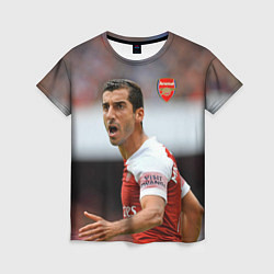 Футболка женская H Mkhitaryan Arsenal, цвет: 3D-принт