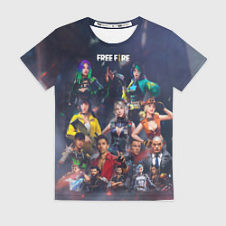 Футболка женская Free fire, цвет: 3D-принт