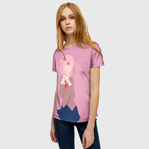 Женская футболка Natsuki Art / 3D-принт – фото 3