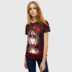 Футболка женская Literature Club Саёри, цвет: 3D-принт — фото 2