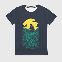 Футболка женская Window to the Sea, цвет: 3D-принт