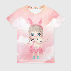 Футболка женская Лучшие друзья, цвет: 3D-принт