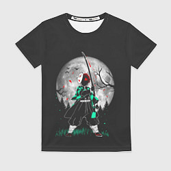 Футболка женская Moon Slayer, цвет: 3D-принт