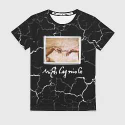 Женская футболка La creazione di Adamo