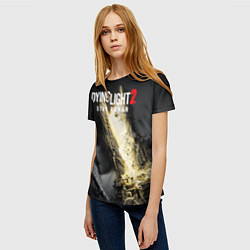 Футболка женская Dying Light 2 Deluxe, цвет: 3D-принт — фото 2