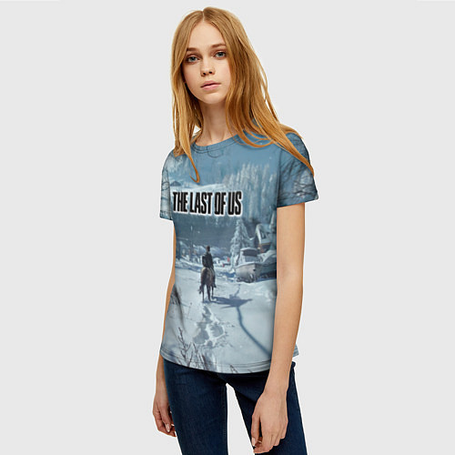 Женская футболка Элли в деревне / 3D-принт – фото 3