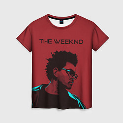 Футболка женская The weeknd, цвет: 3D-принт