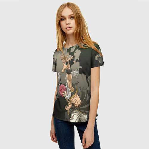 Женская футболка Хвост феи / 3D-принт – фото 3