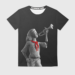 Футболка женская Пищеблок, цвет: 3D-принт