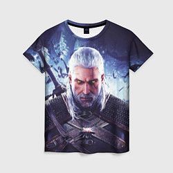 Футболка женская THE WITCHER GERALT OF RIVIA, цвет: 3D-принт